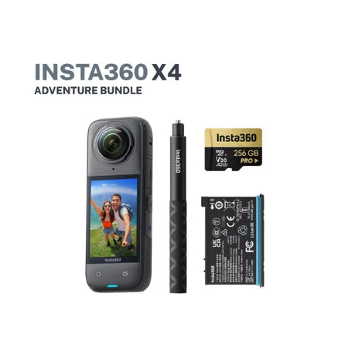 Insta360 X4 Adventure Bundle Camera