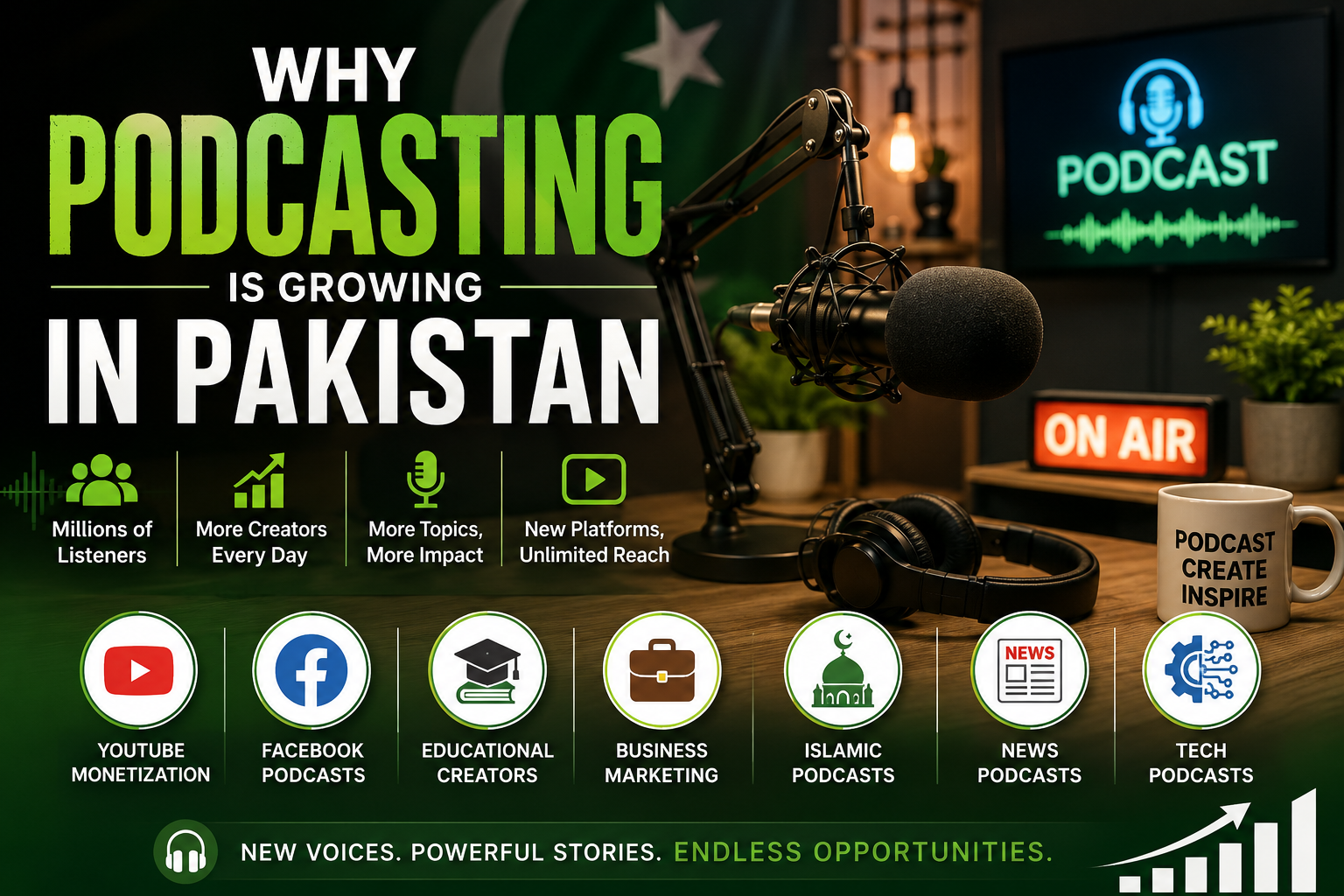 Why Podcasting is Growing in Pakistan