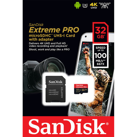 Sandisk Extreme Pro 32 GB Memory Card