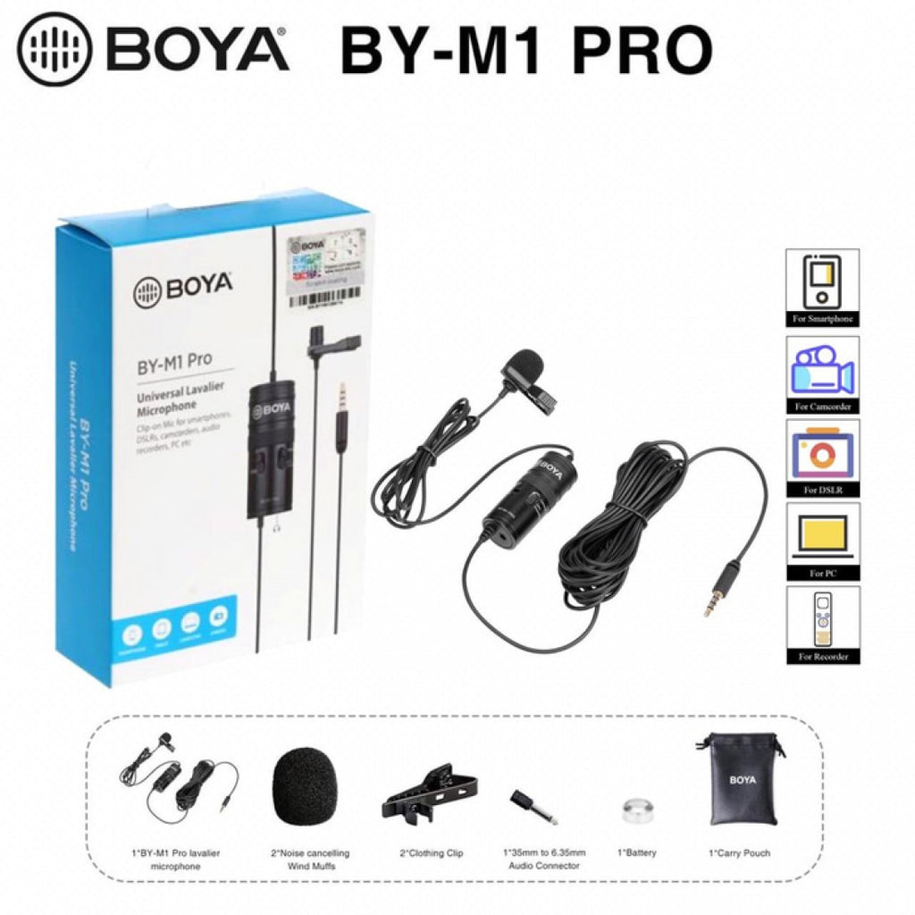 Boya By M1 Pro Lavalier Microphone