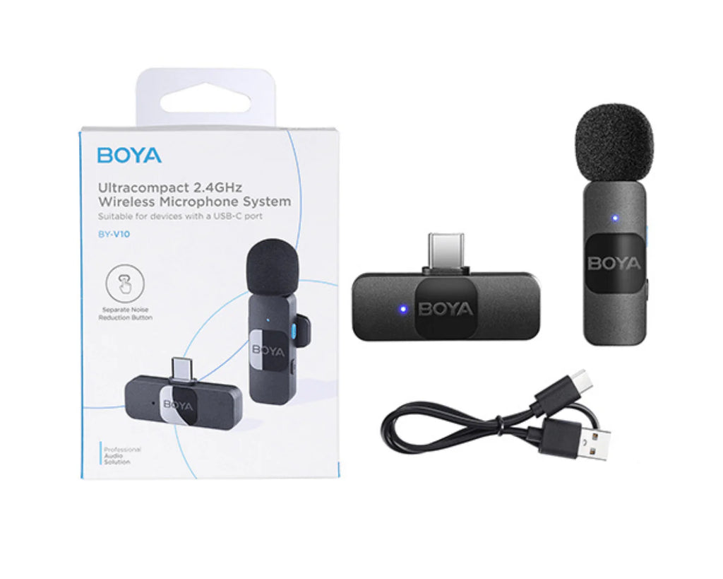 BOYA BY-V10 Wireless Microphone