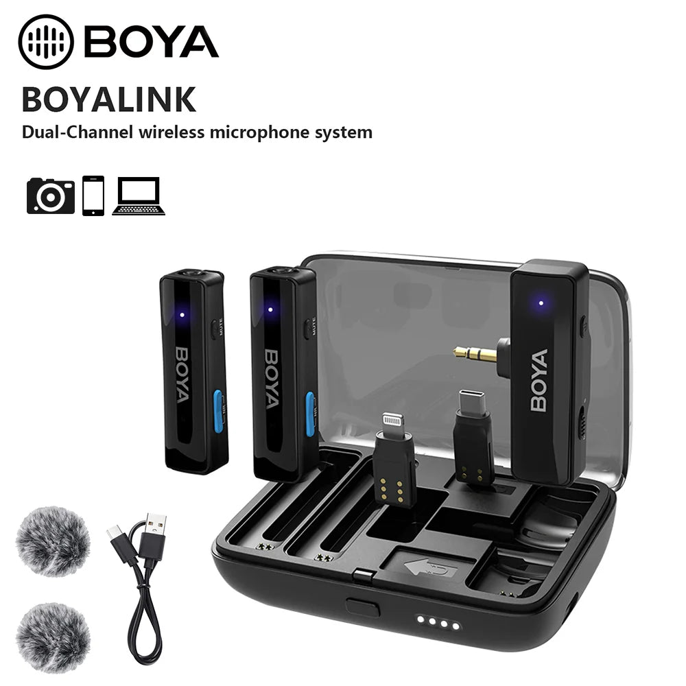 Boya Link All in One Wireless Microphone