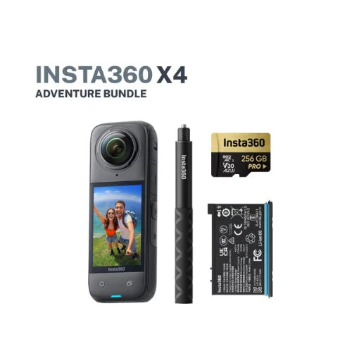 Insta360 X4 Adventure Bundle Camera