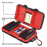 Lensgo Camera Battery & Memory Cards Storage Case