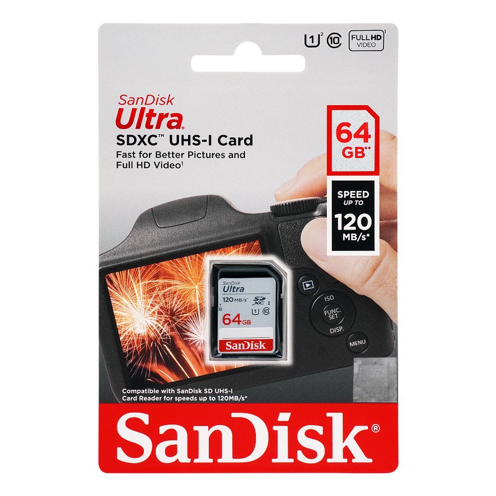 Sandisk Ultra SD 64GB Memory Card